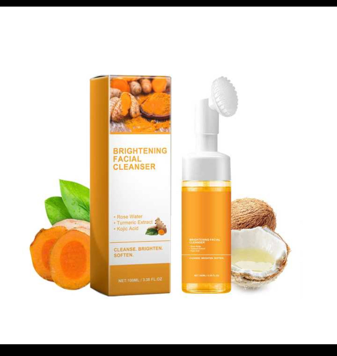 Nettoyant au curcuma anti acné